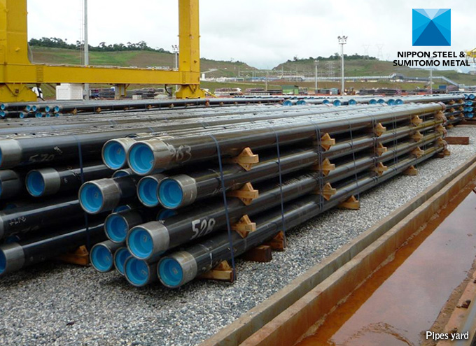image of OCTG & Line Pipes in Yard