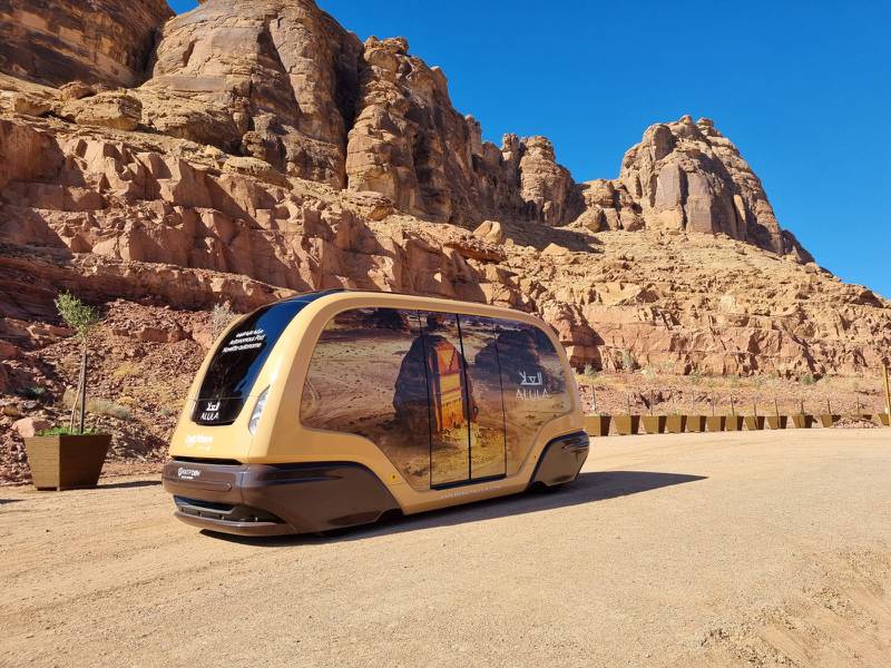 Saudi’s Royal Commission for AlUla launches autonomous pod vehicle service